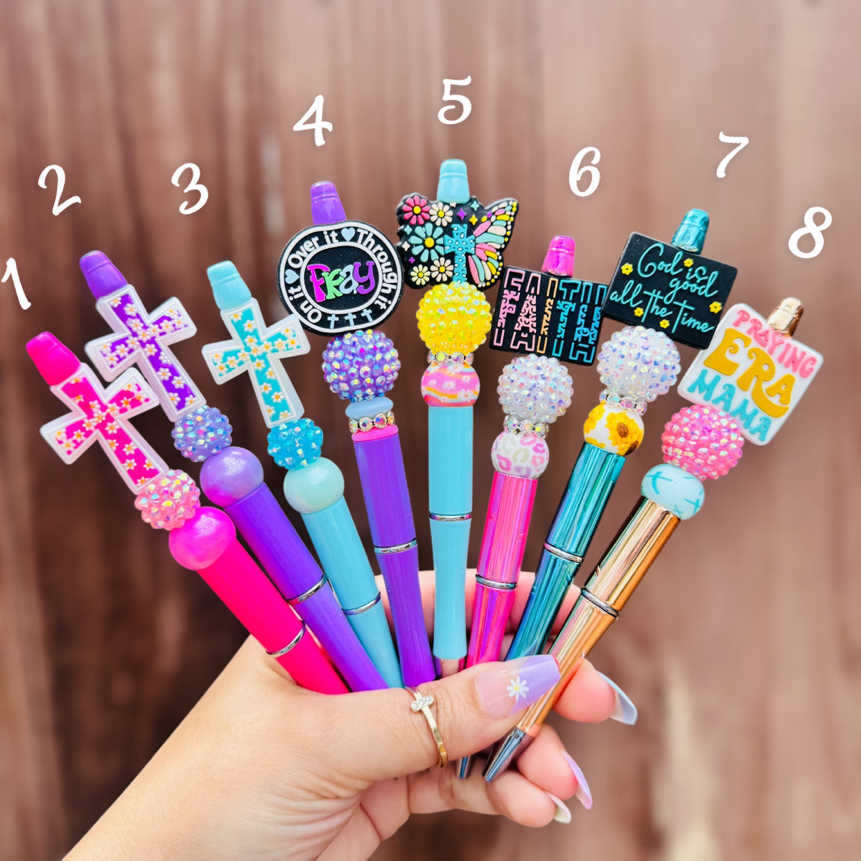 Religious Beaded Pen