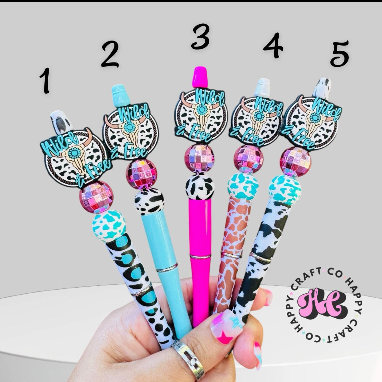 Wild & Free Beaded Pen