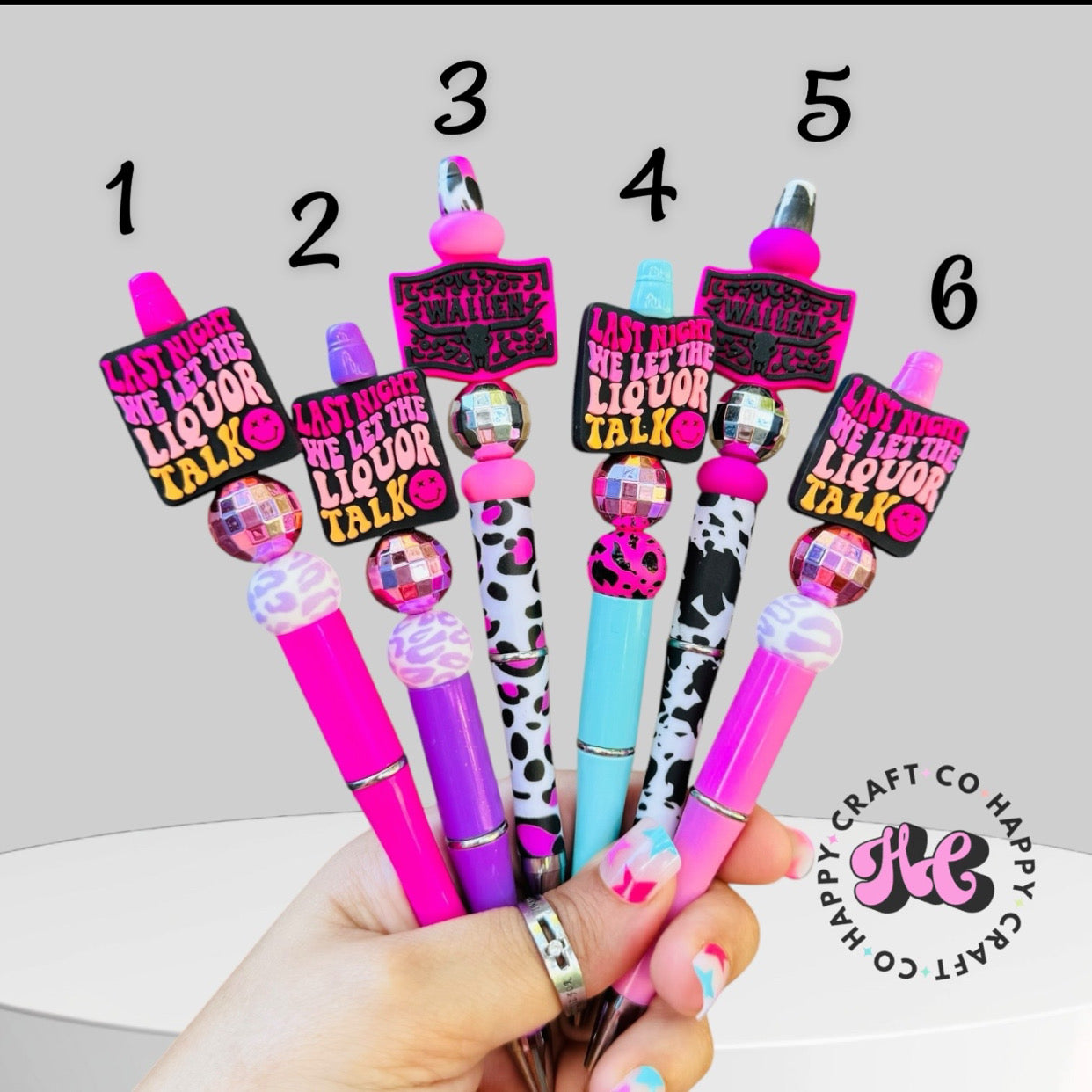 Morgan Wallen Beaded Pen