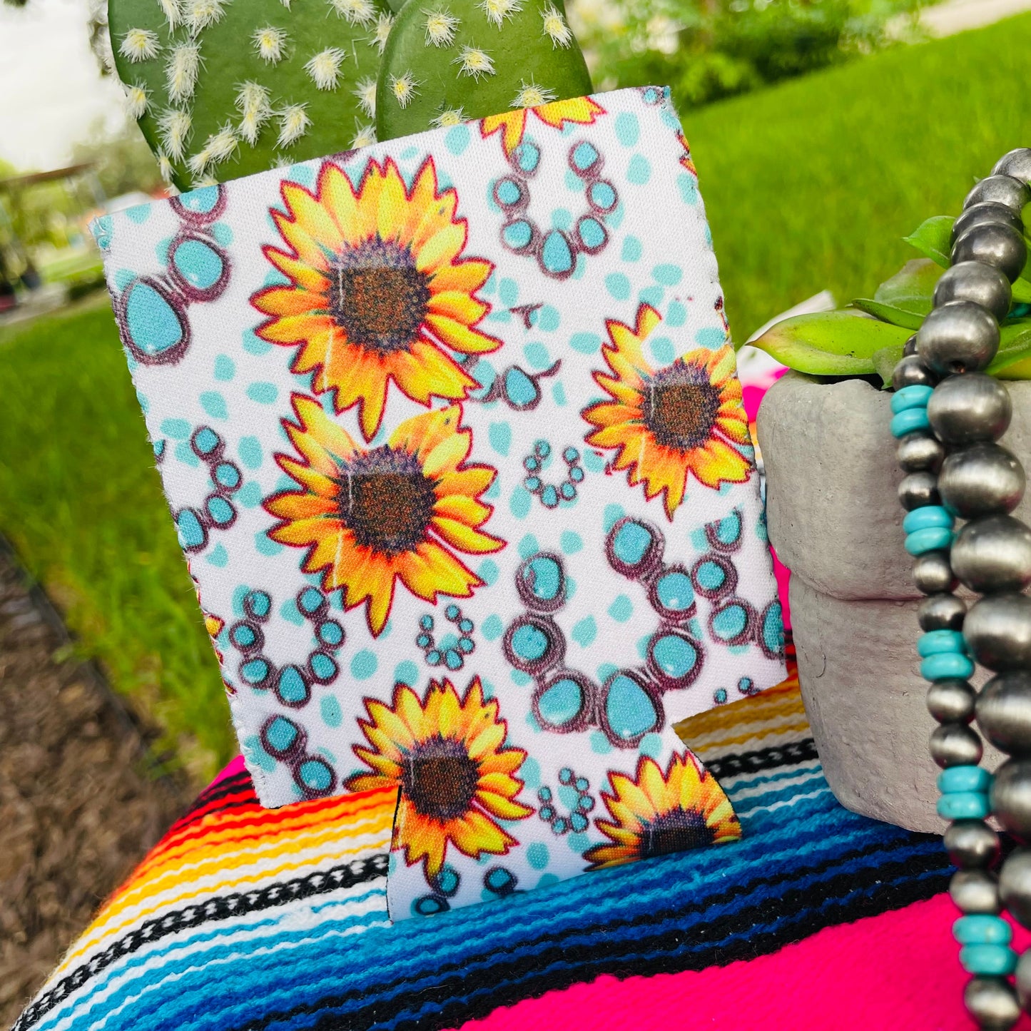 RC22 Turquoise Sunflower