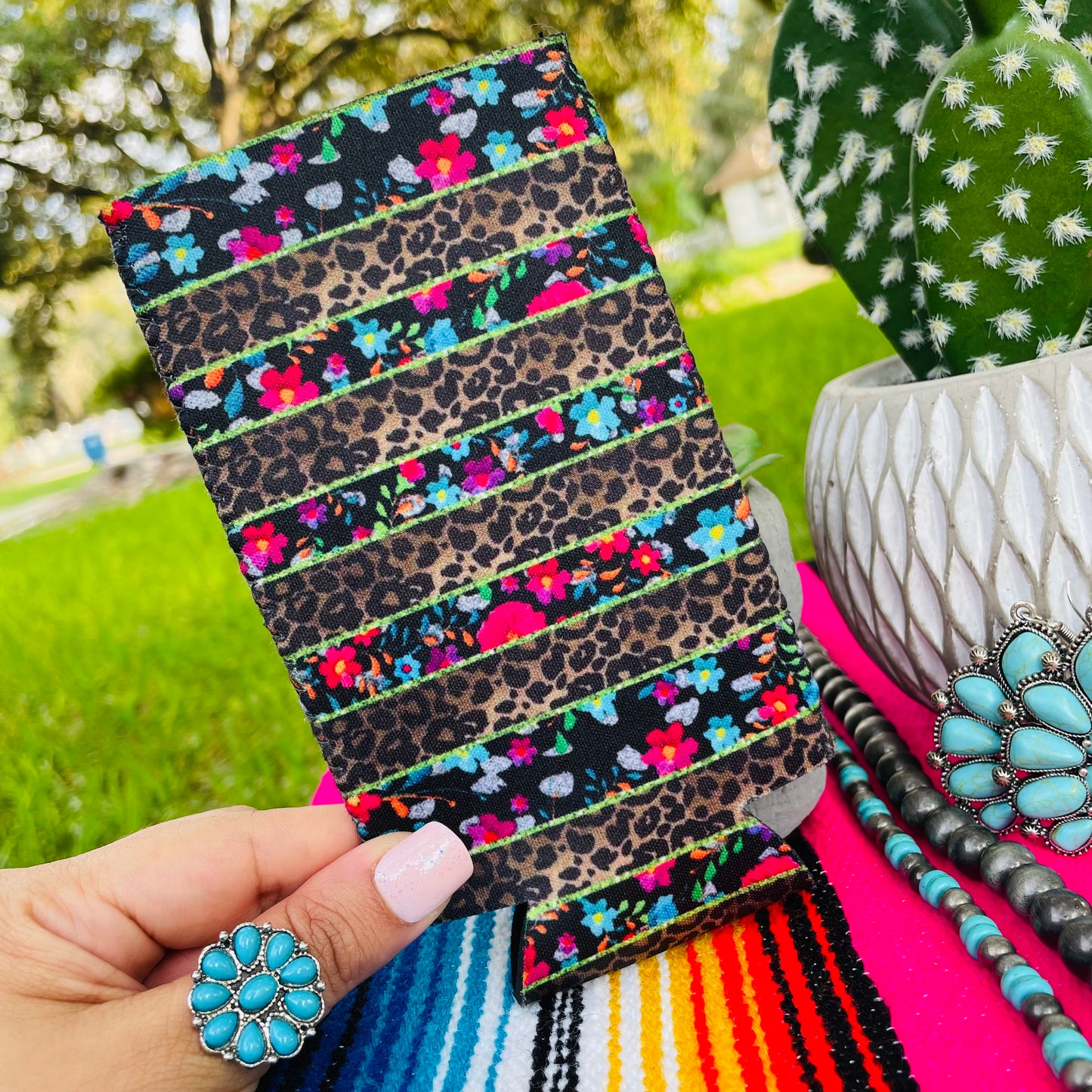 ⚡️TALL SLIM⚡️
  Floral Leopard