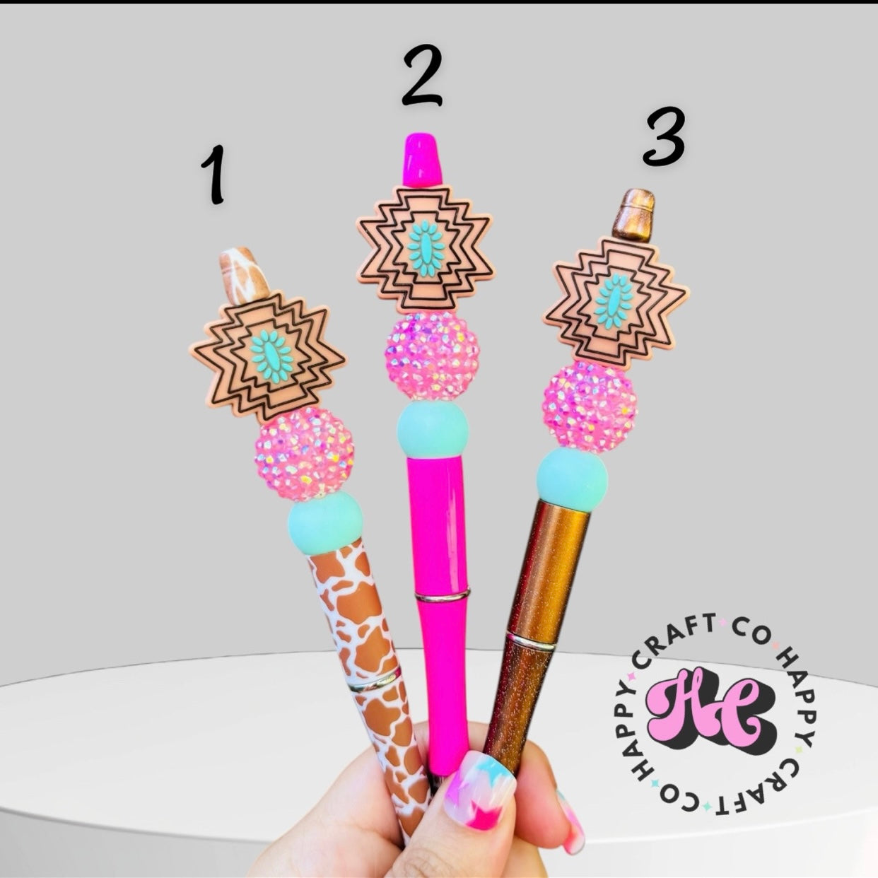 Western Aztec Beaded Pen