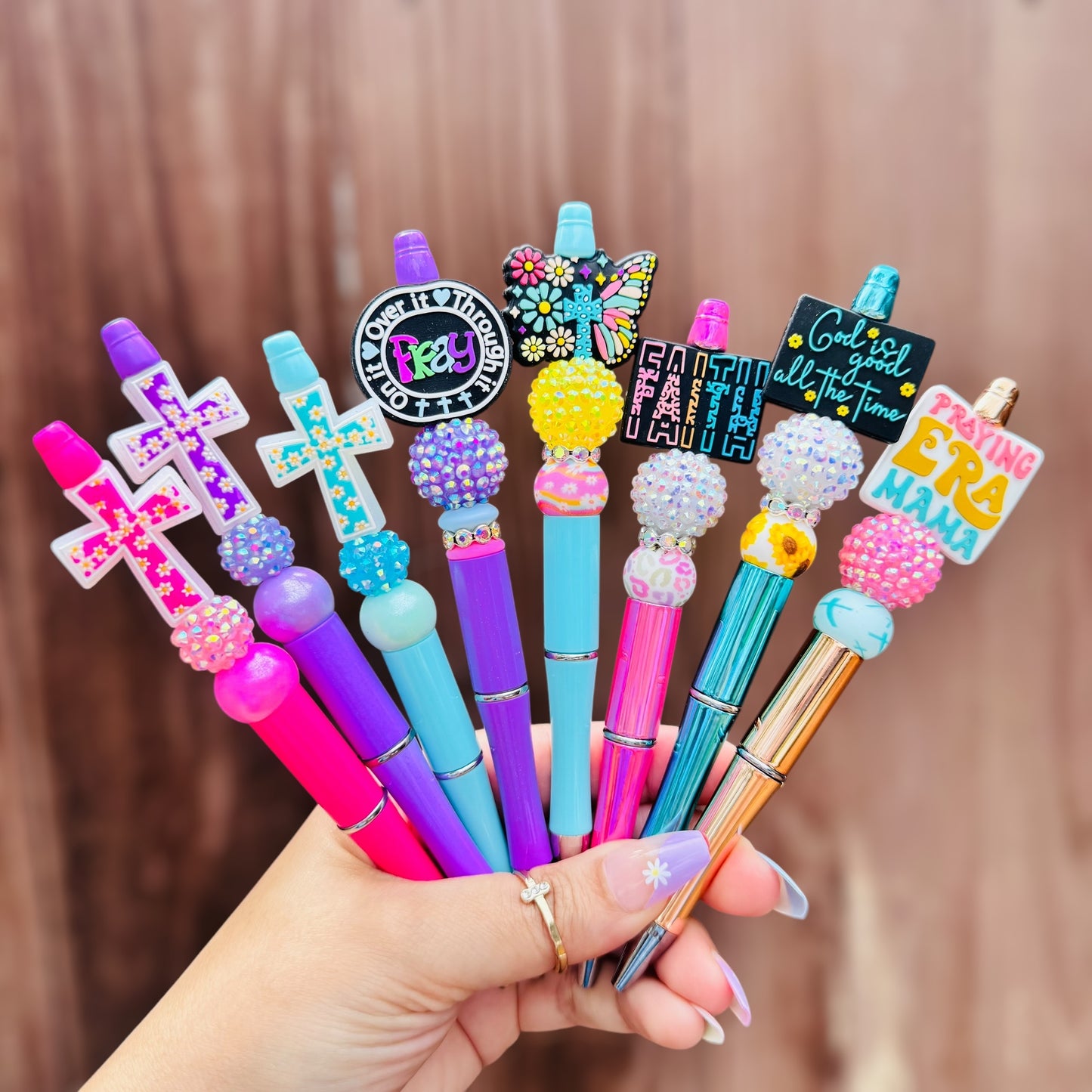 Religious Beaded Pen