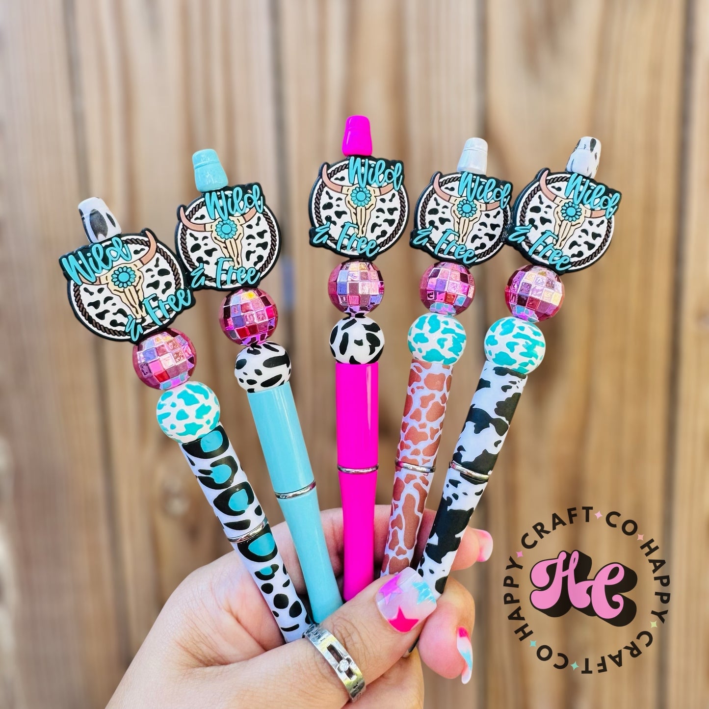 Wild & Free Beaded Pen