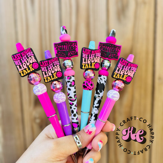 Morgan Wallen Beaded Pen