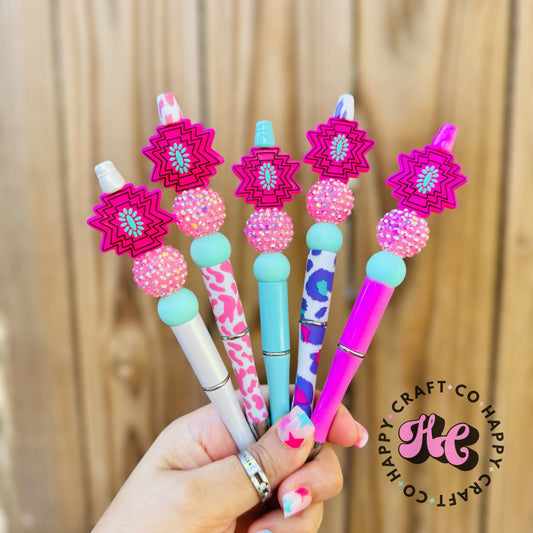 Western Beaded Pen