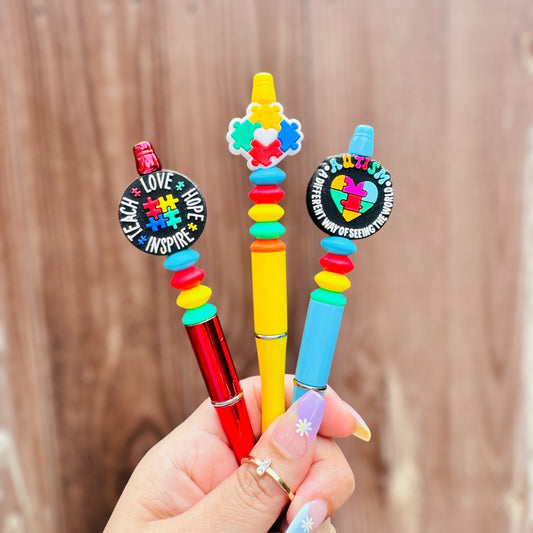 Autism Beaded Pen