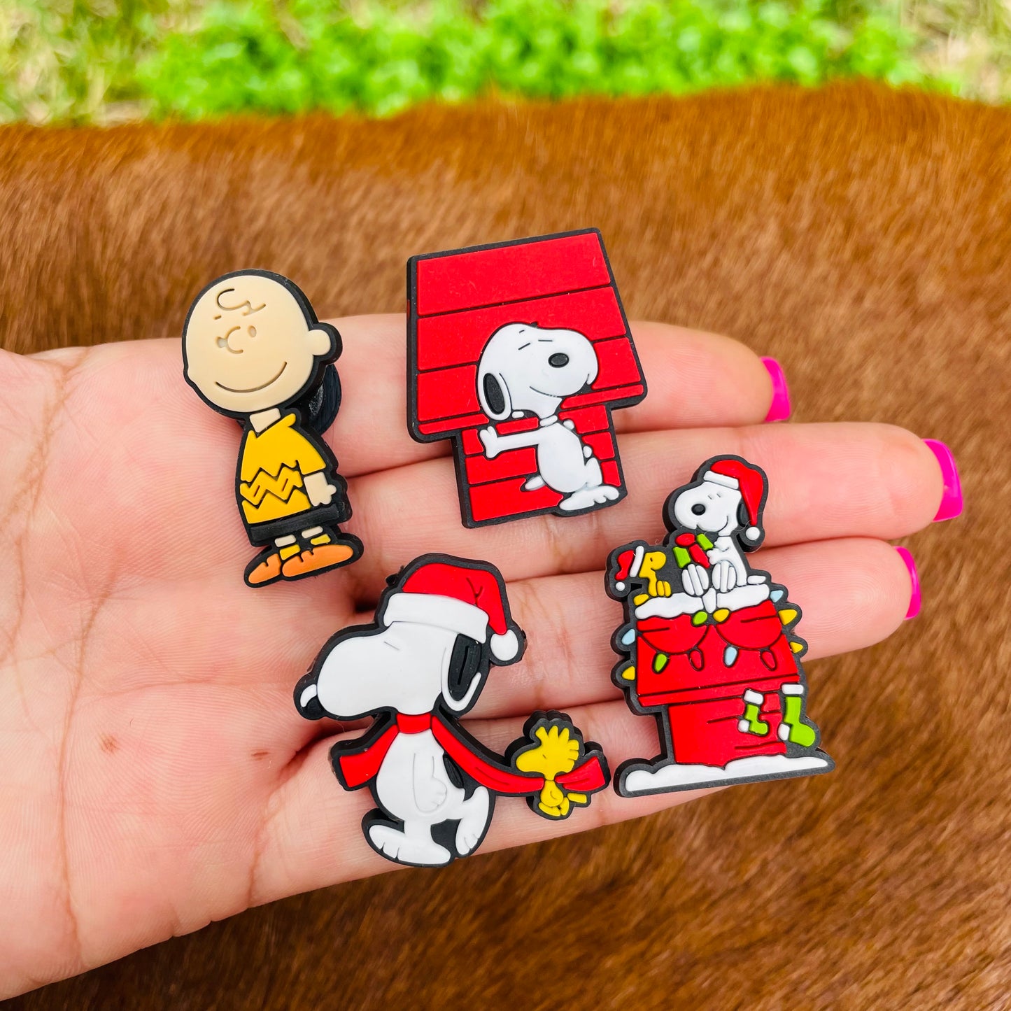Snoopy Christmas Charms