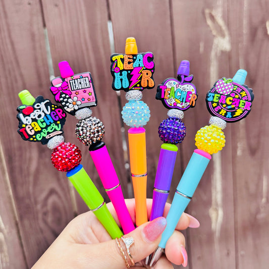 Teacher Beaded Pen