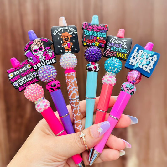 Snarky Beaded Pen