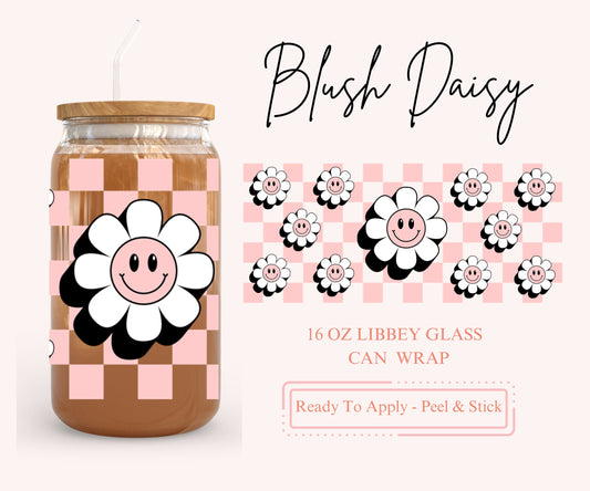 UV DTF Libbey Glass Can Wrap - Ready To Apply - Peel & Stick