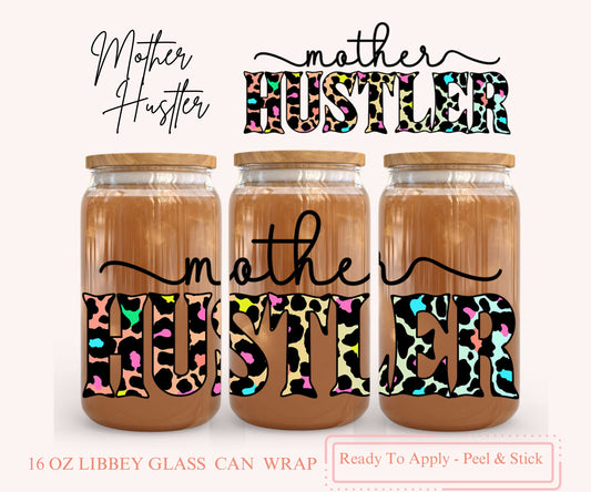 UV DTF Libbey Glass Can Wrap - Ready To Apply - Peel & Stick