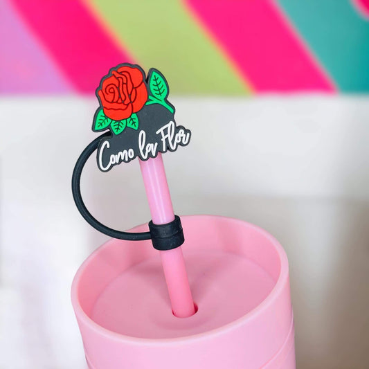 Singer Straw Topper | Tumbler Accessories | Straw Cover | Fits 8mm/10mm Straws | Straw Topper