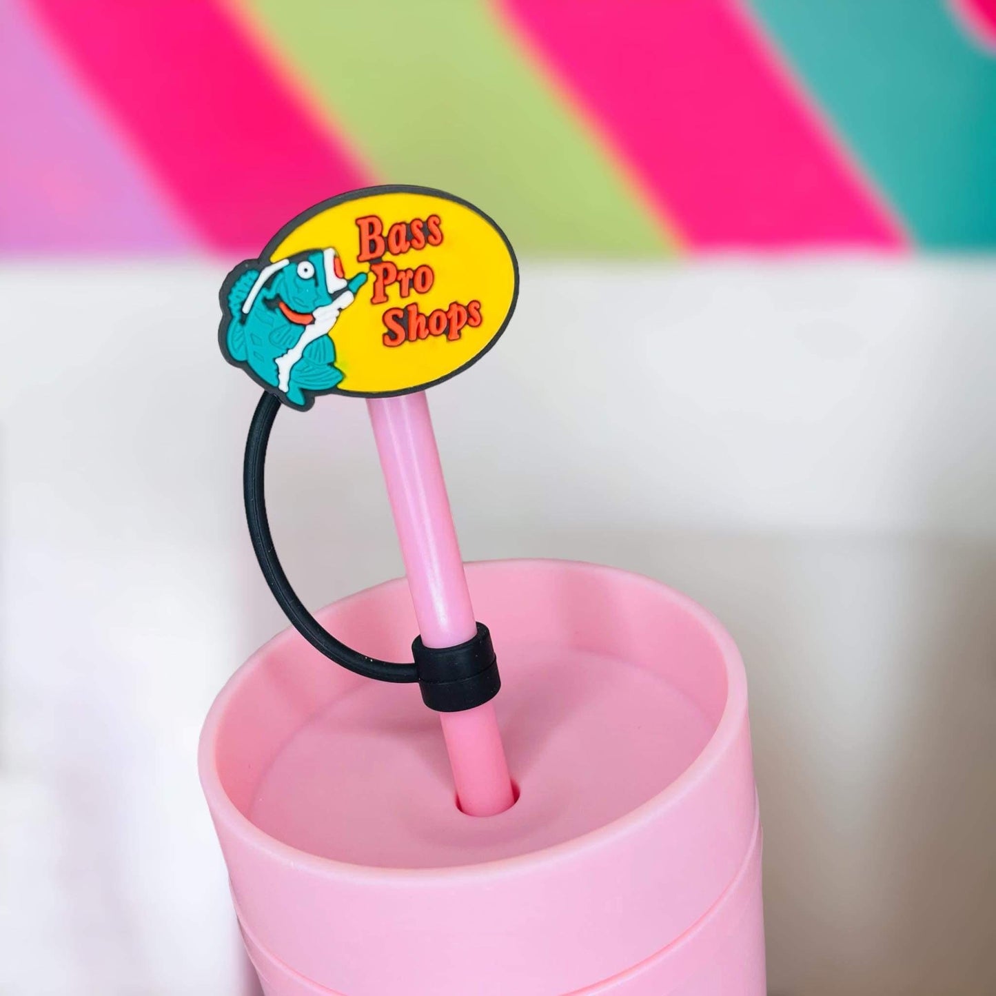 Pro Shop Straw Topper | Tumbler Accessories | Straw Cover | Fits 8mm/10mm Straws | Straw Topper