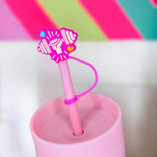 Strong Straw Topper | Tumbler Accessories | Straw Cover | Fits 8mm/10mm Straws | Straw Topper