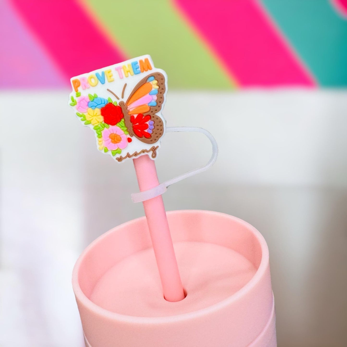 Prove Them Wrong Straw Topper | Tumbler Accessories | Straw Cover | Fit For 10mm Straws | Straw Topper