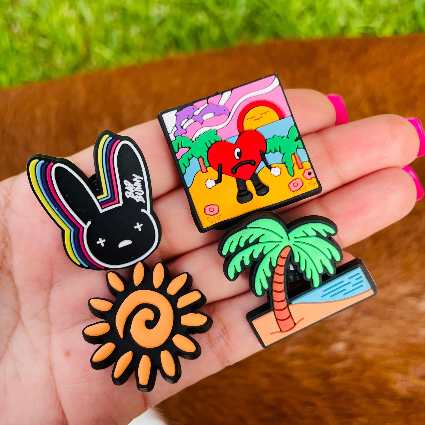 Bad Bunny Pt.4 Charms