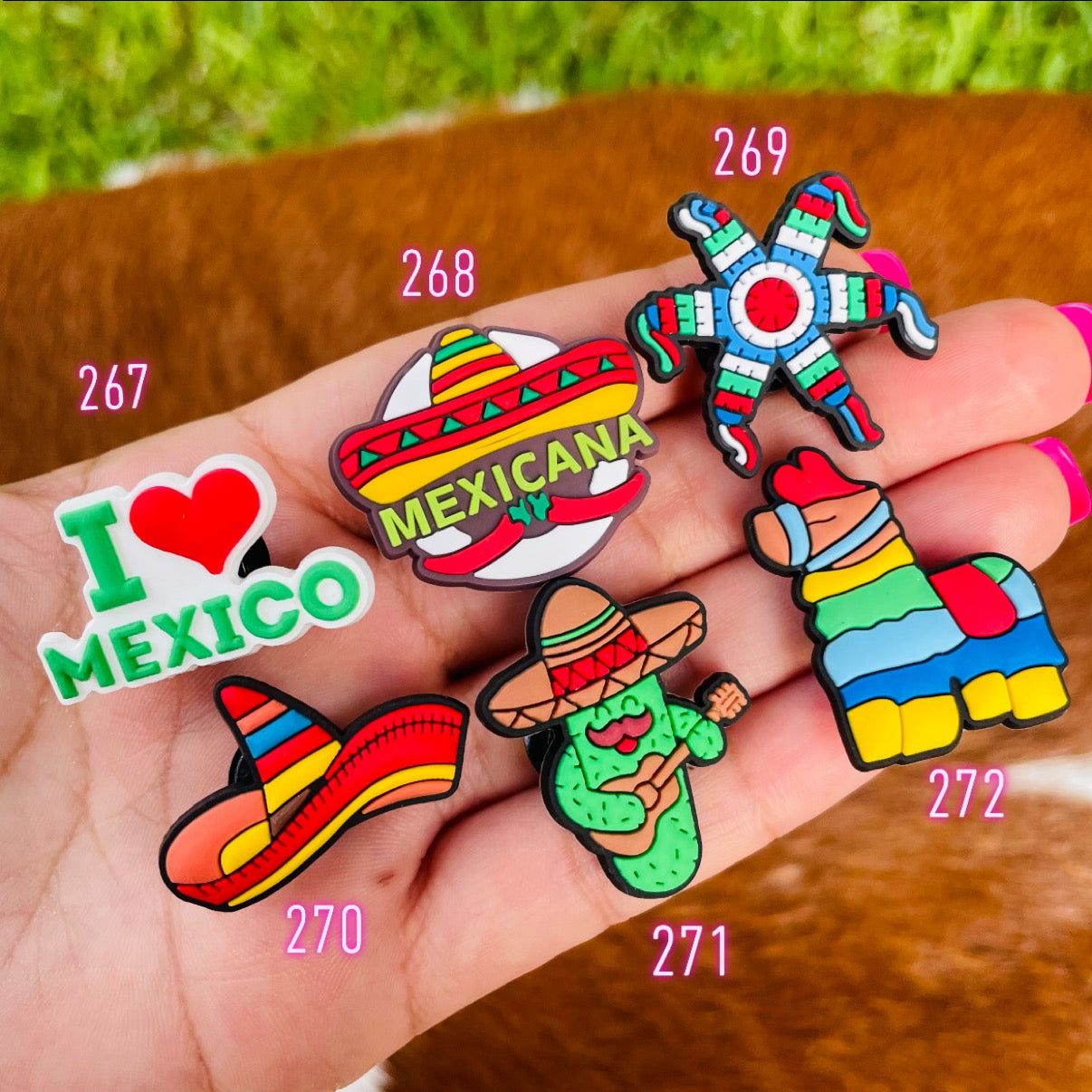 I ❤️ Mexico Charms