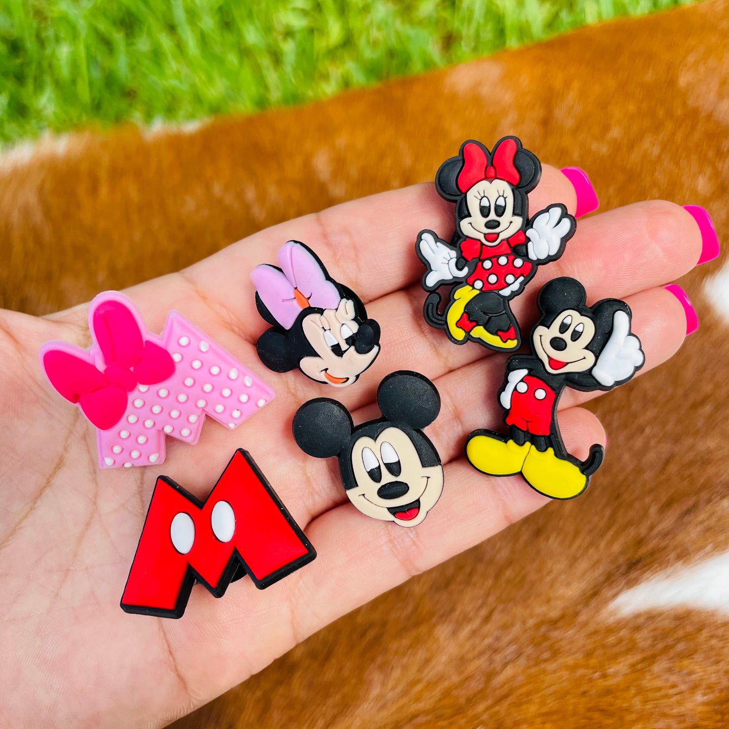 Minnie & Mickey Charms