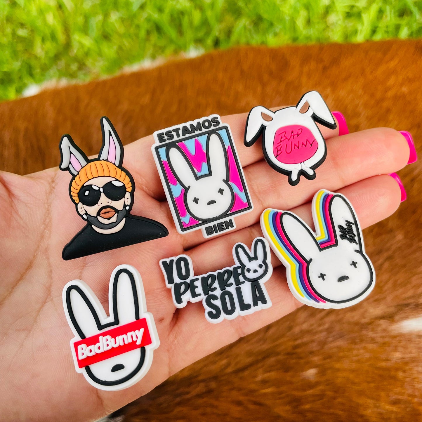 Bad Bunny Pt.3 Charms