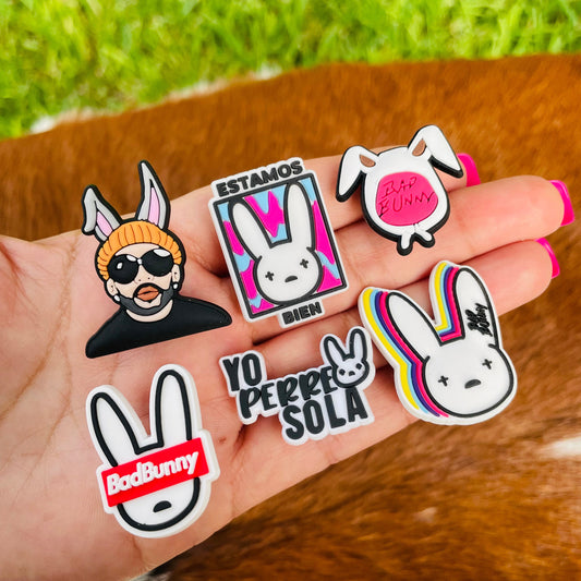 Bad Bunny Pt.3 Charms