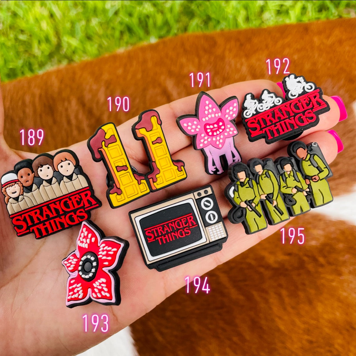 Stranger Thing Charms