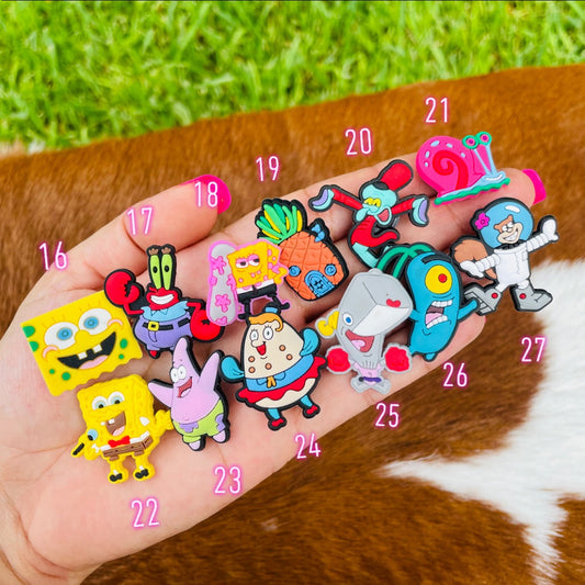 SpongeBob Charms