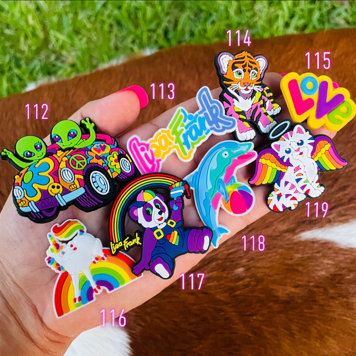 Lisa Frank Charms