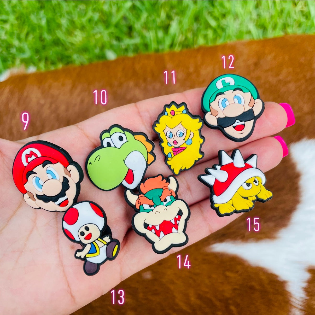 Mario Cart Charms