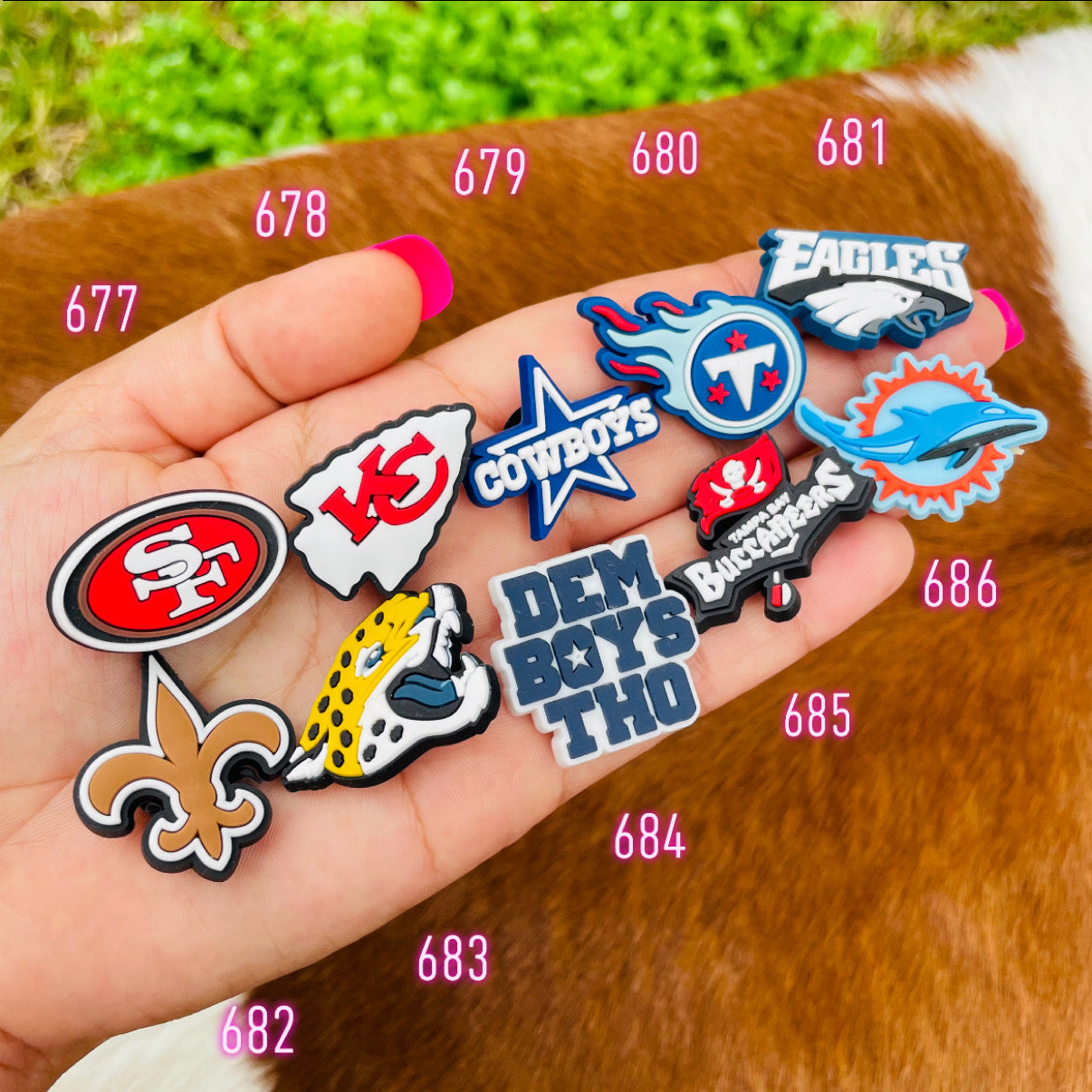NFL Charms