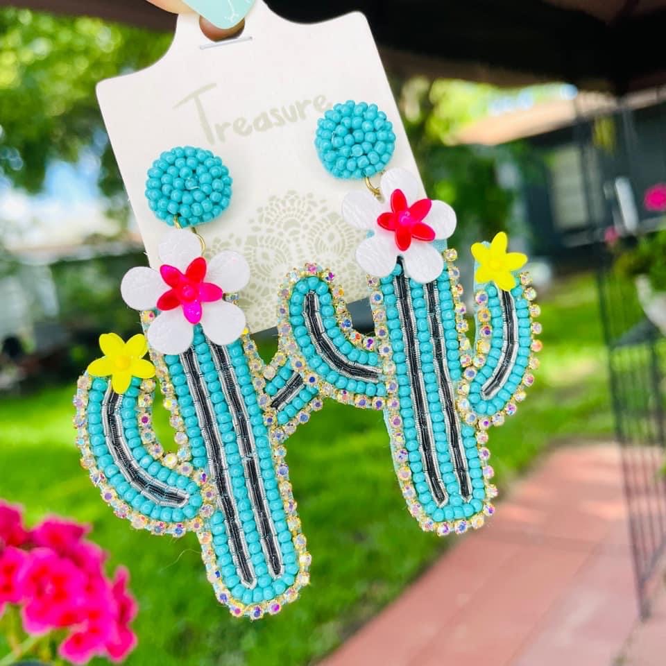 Turquoise Cactus Statements