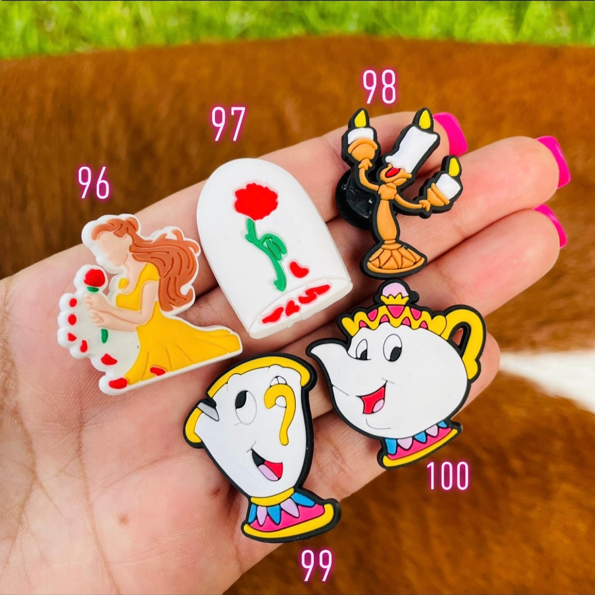 Beauty & The Beast Charms