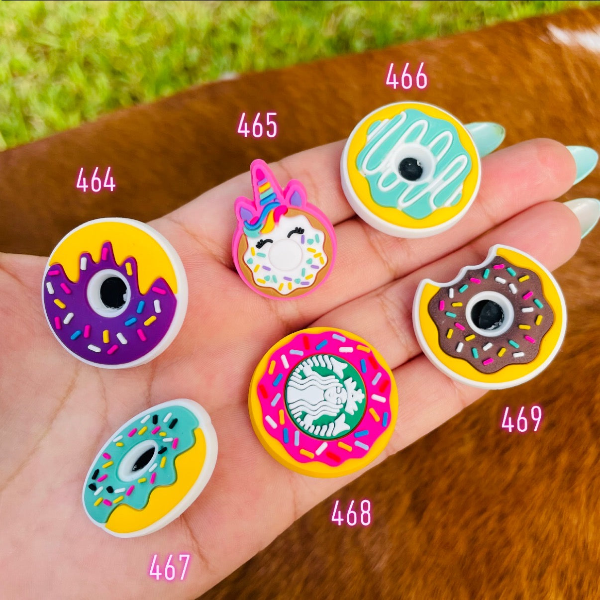 Donut Charms