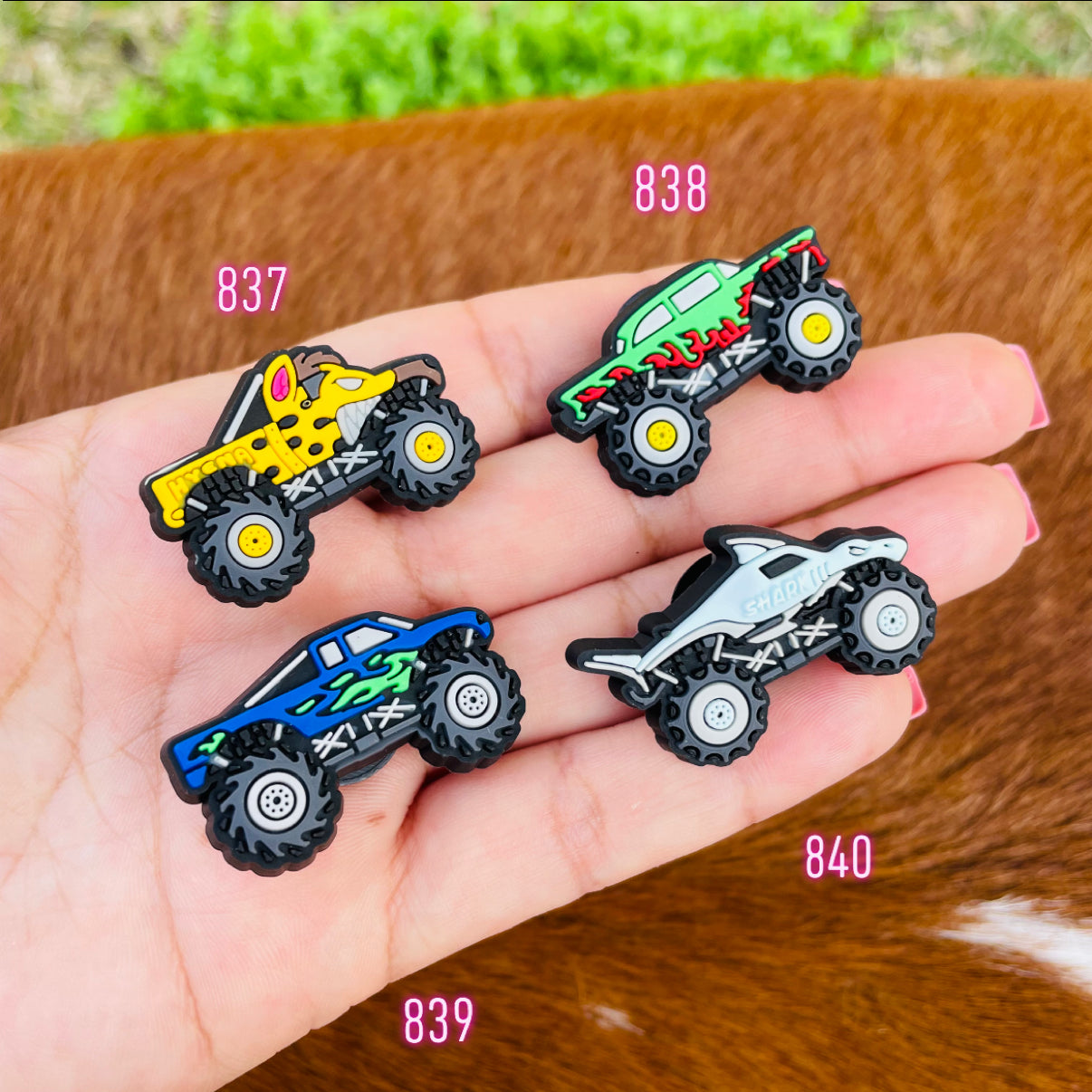Monster Truck Charms