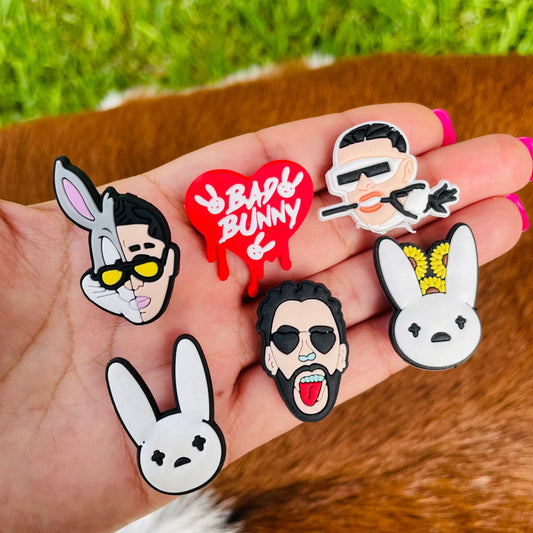 Bad Bunny Pt.1 Charms