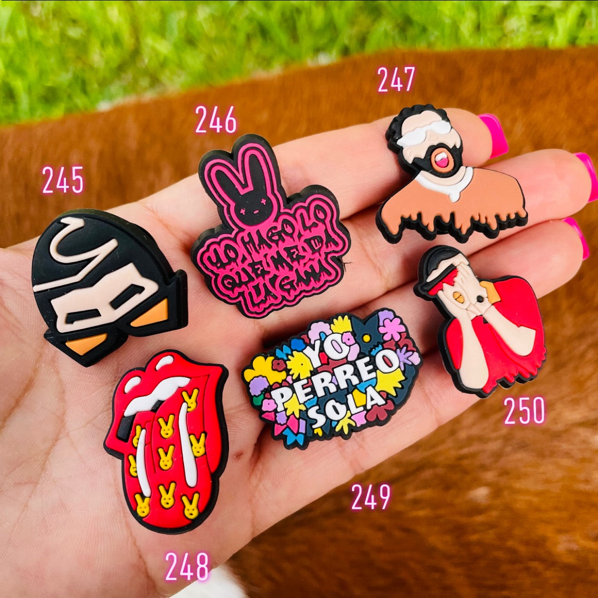 Bad Bunny Pt.2 Charms