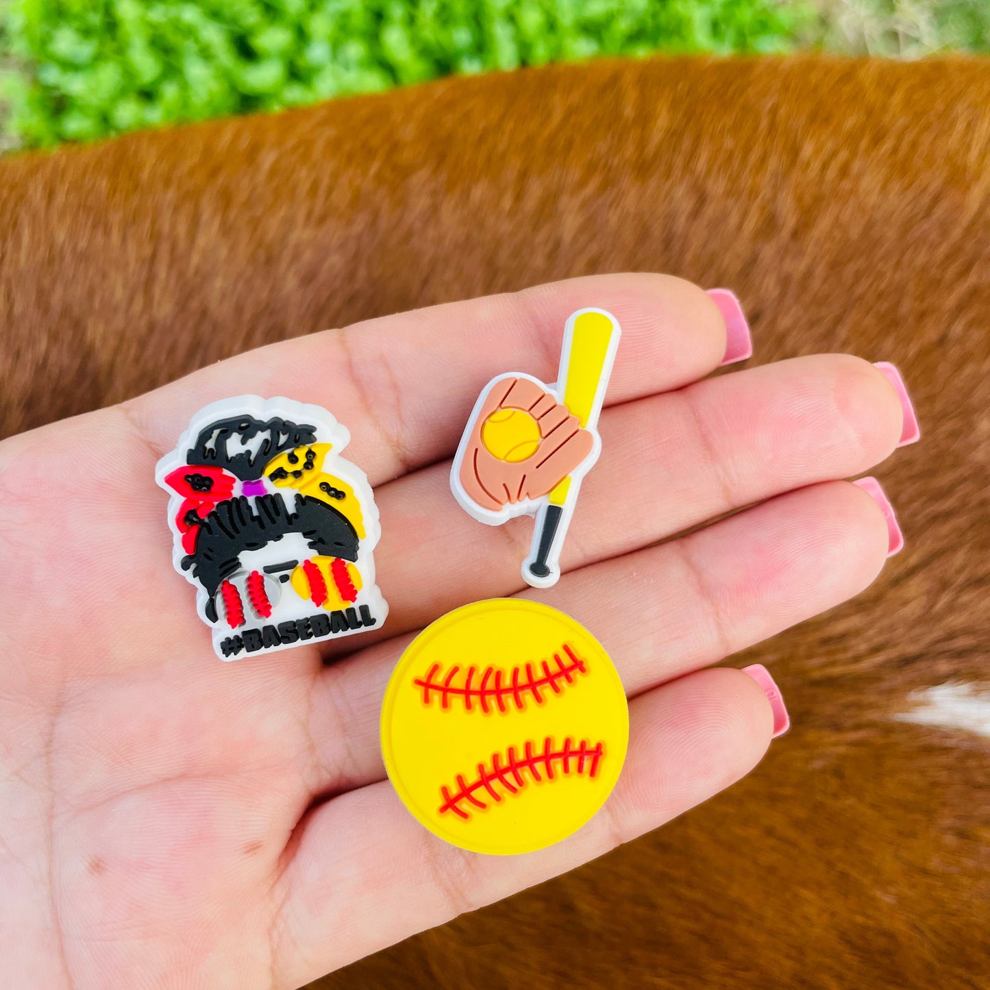 Softball Charms