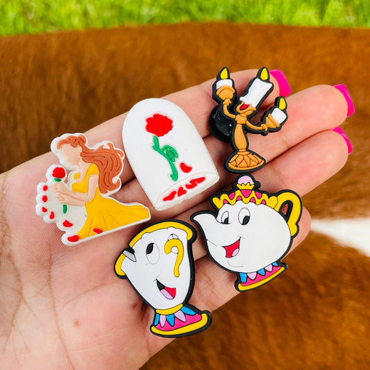 Beauty & The Beast Charms
